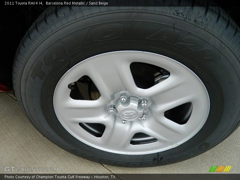 Barcelona Red Metallic / Sand Beige 2011 Toyota RAV4 I4