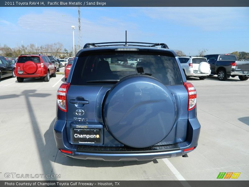 Pacific Blue Metallic / Sand Beige 2011 Toyota RAV4 I4