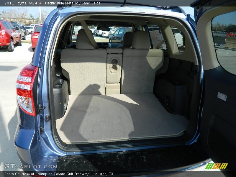 Pacific Blue Metallic / Sand Beige 2011 Toyota RAV4 I4