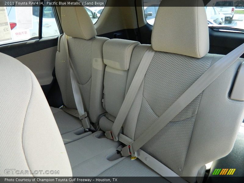Pacific Blue Metallic / Sand Beige 2011 Toyota RAV4 I4