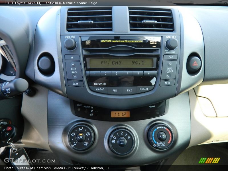 Pacific Blue Metallic / Sand Beige 2011 Toyota RAV4 I4