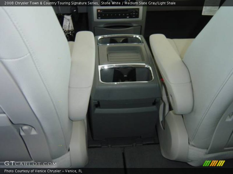 Stone White / Medium Slate Gray/Light Shale 2008 Chrysler Town & Country Touring Signature Series