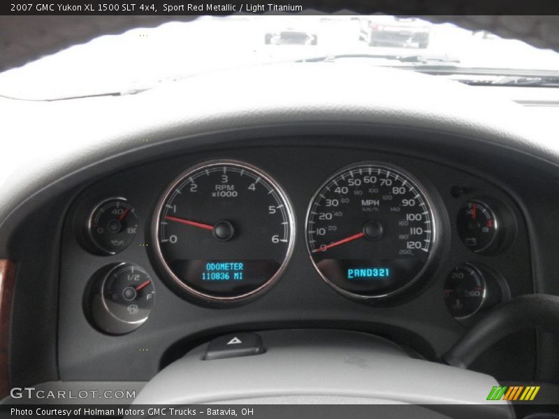 Sport Red Metallic / Light Titanium 2007 GMC Yukon XL 1500 SLT 4x4