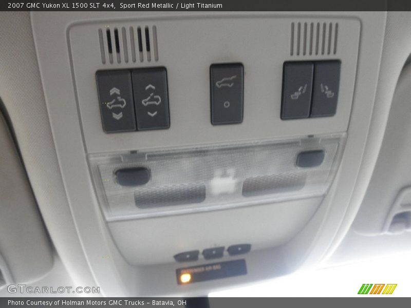 Sport Red Metallic / Light Titanium 2007 GMC Yukon XL 1500 SLT 4x4