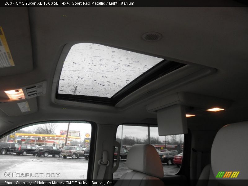 Sport Red Metallic / Light Titanium 2007 GMC Yukon XL 1500 SLT 4x4