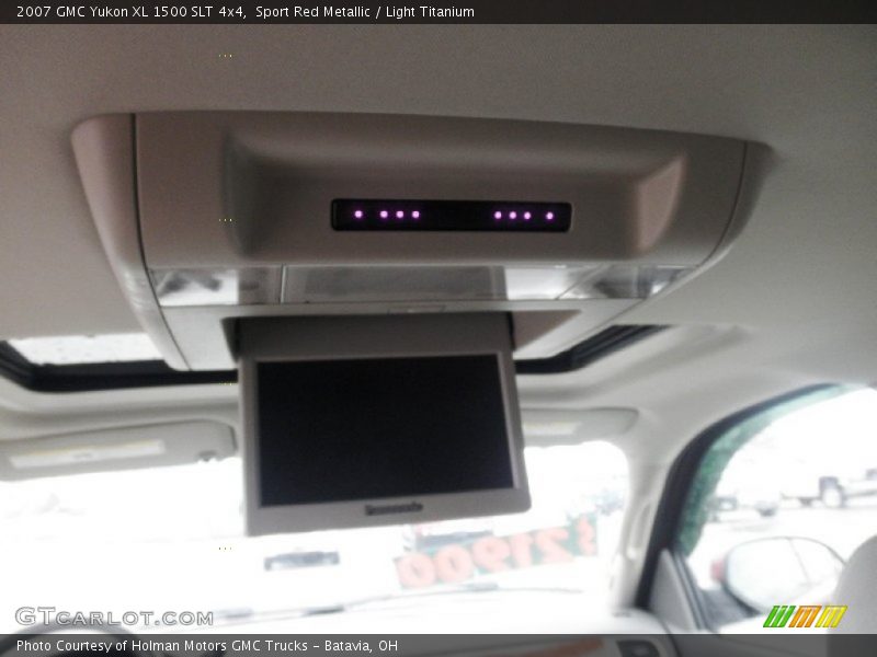 Sport Red Metallic / Light Titanium 2007 GMC Yukon XL 1500 SLT 4x4