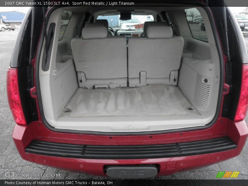 Sport Red Metallic / Light Titanium 2007 GMC Yukon XL 1500 SLT 4x4