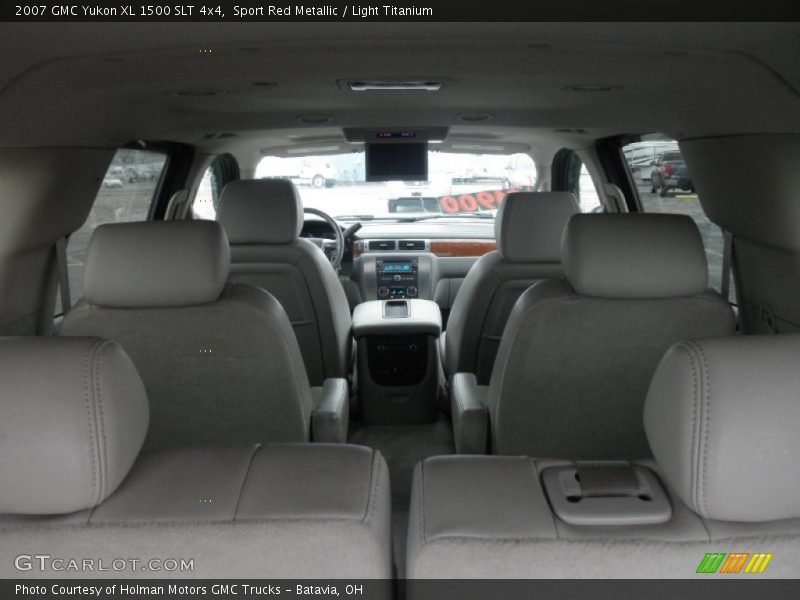 Sport Red Metallic / Light Titanium 2007 GMC Yukon XL 1500 SLT 4x4