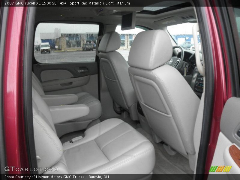 Sport Red Metallic / Light Titanium 2007 GMC Yukon XL 1500 SLT 4x4