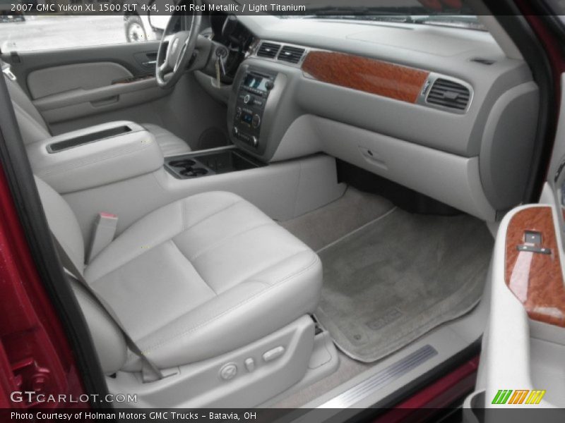 Sport Red Metallic / Light Titanium 2007 GMC Yukon XL 1500 SLT 4x4