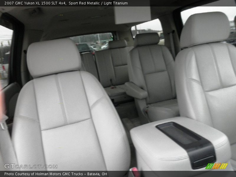 Sport Red Metallic / Light Titanium 2007 GMC Yukon XL 1500 SLT 4x4