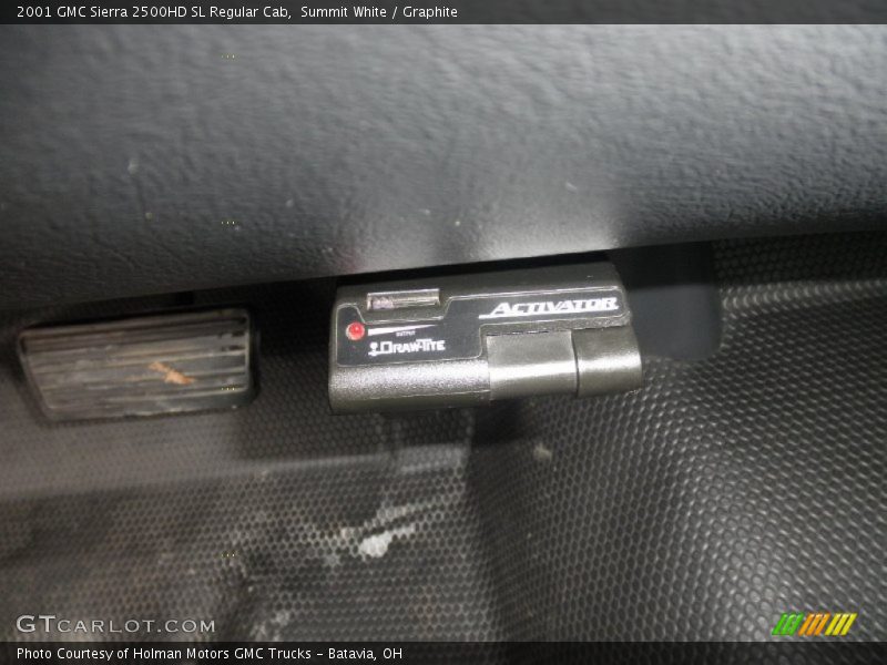 Summit White / Graphite 2001 GMC Sierra 2500HD SL Regular Cab