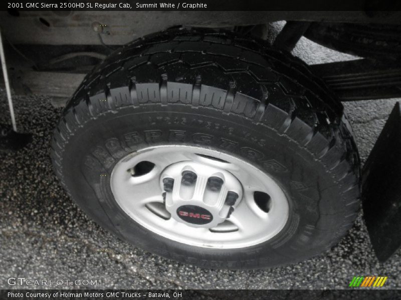 Summit White / Graphite 2001 GMC Sierra 2500HD SL Regular Cab