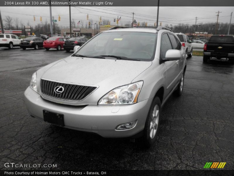 Millinnium Silver Metallic / Light Gray 2004 Lexus RX 330 AWD