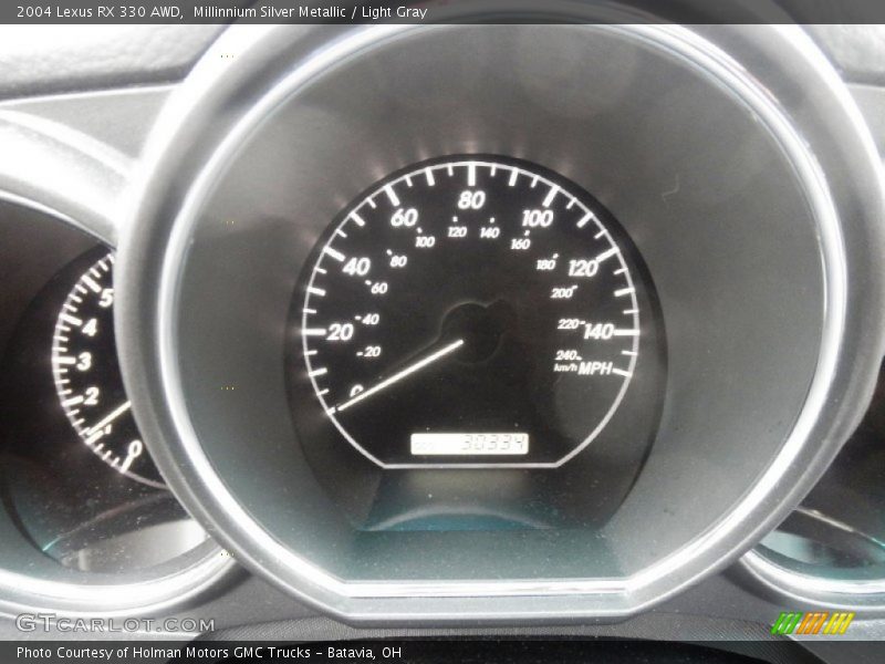 Millinnium Silver Metallic / Light Gray 2004 Lexus RX 330 AWD