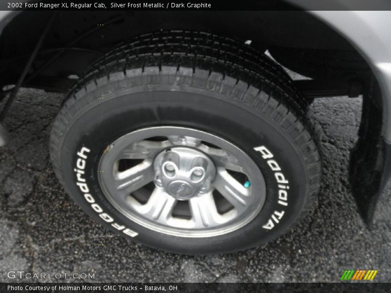 Silver Frost Metallic / Dark Graphite 2002 Ford Ranger XL Regular Cab