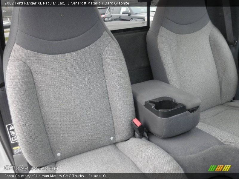 Silver Frost Metallic / Dark Graphite 2002 Ford Ranger XL Regular Cab