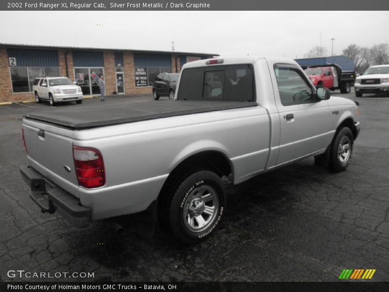 Silver Frost Metallic / Dark Graphite 2002 Ford Ranger XL Regular Cab