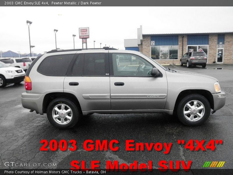 Pewter Metallic / Dark Pewter 2003 GMC Envoy SLE 4x4