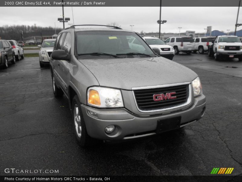 Pewter Metallic / Dark Pewter 2003 GMC Envoy SLE 4x4