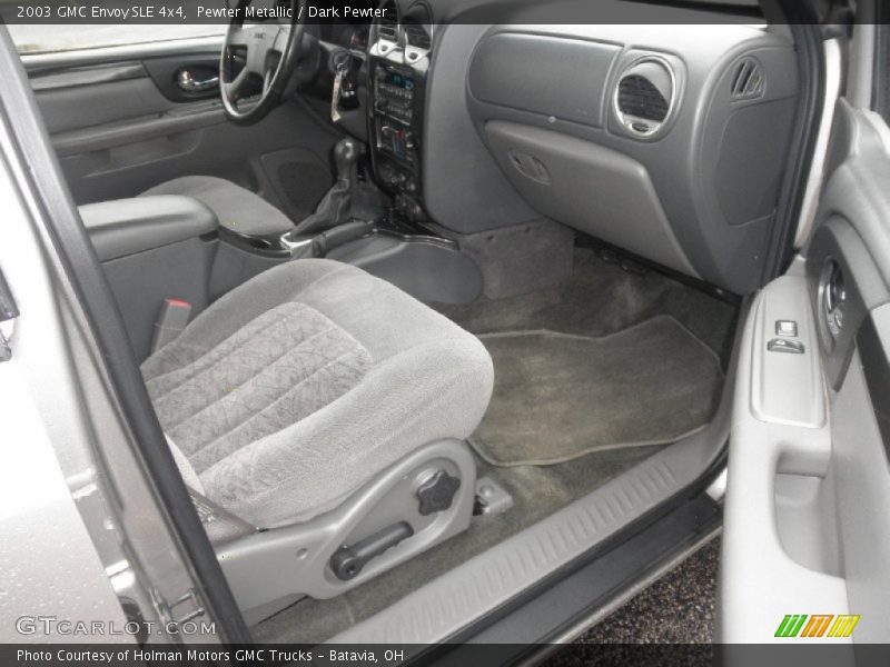 Pewter Metallic / Dark Pewter 2003 GMC Envoy SLE 4x4