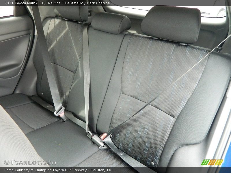 Nautical Blue Metallic / Dark Charcoal 2011 Toyota Matrix 1.8