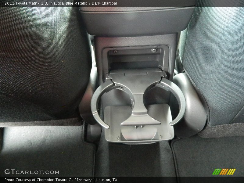 Nautical Blue Metallic / Dark Charcoal 2011 Toyota Matrix 1.8