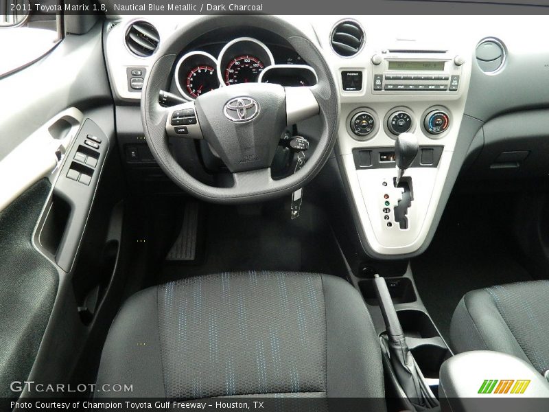 Nautical Blue Metallic / Dark Charcoal 2011 Toyota Matrix 1.8