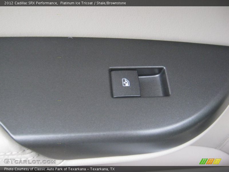 Platinum Ice Tricoat / Shale/Brownstone 2012 Cadillac SRX Performance