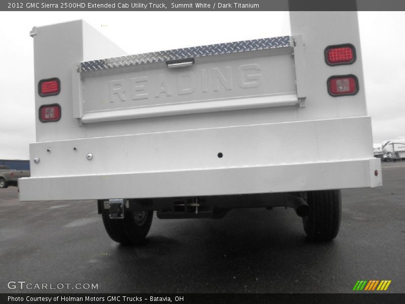 Summit White / Dark Titanium 2012 GMC Sierra 2500HD Extended Cab Utility Truck
