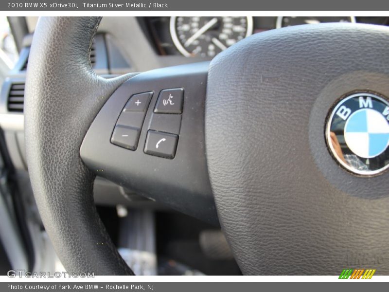 Titanium Silver Metallic / Black 2010 BMW X5 xDrive30i