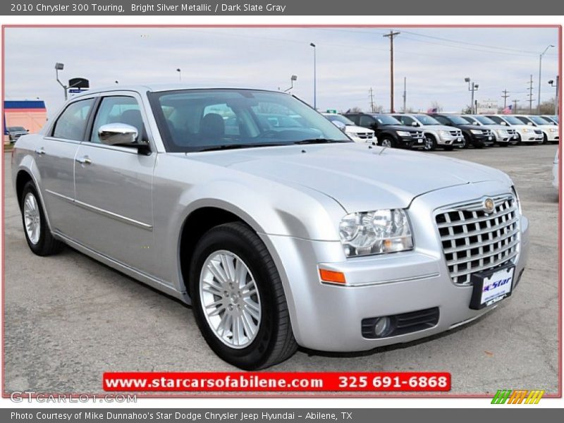 Bright Silver Metallic / Dark Slate Gray 2010 Chrysler 300 Touring