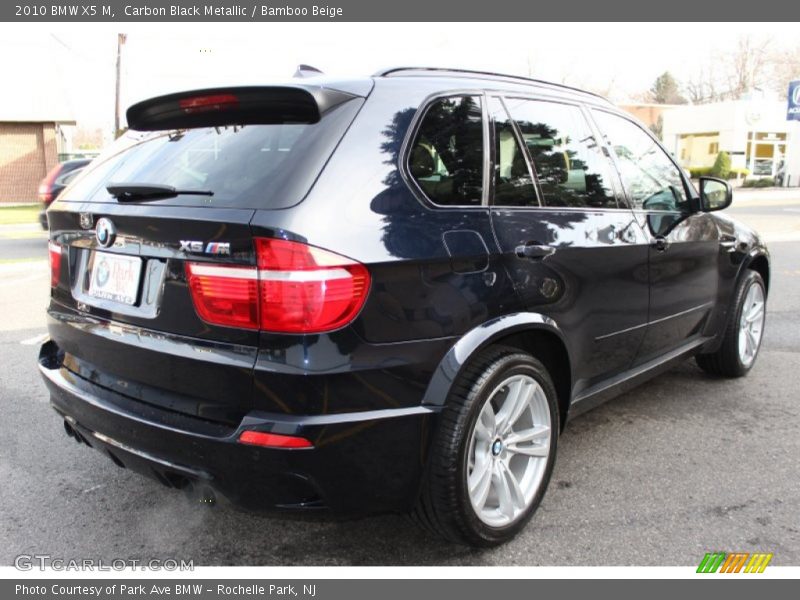 Carbon Black Metallic / Bamboo Beige 2010 BMW X5 M