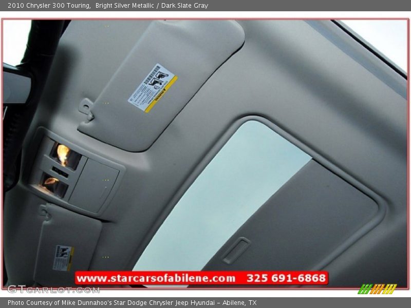 Bright Silver Metallic / Dark Slate Gray 2010 Chrysler 300 Touring