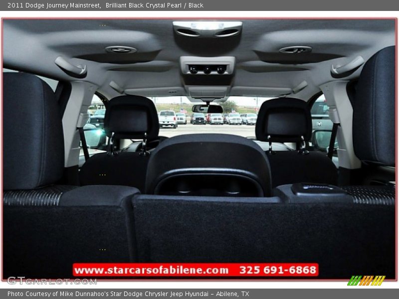 Brilliant Black Crystal Pearl / Black 2011 Dodge Journey Mainstreet