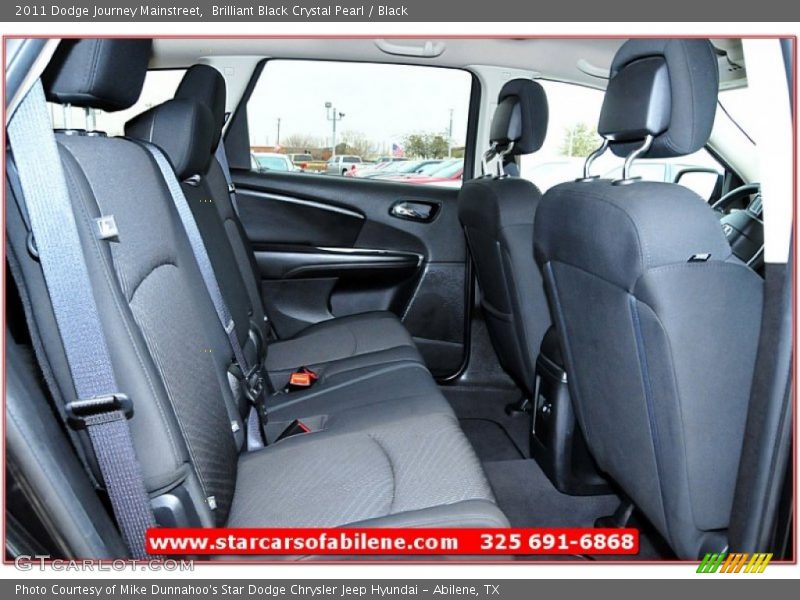 Brilliant Black Crystal Pearl / Black 2011 Dodge Journey Mainstreet