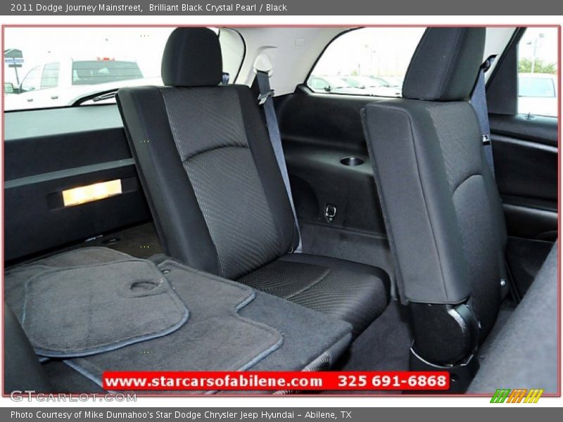 Brilliant Black Crystal Pearl / Black 2011 Dodge Journey Mainstreet