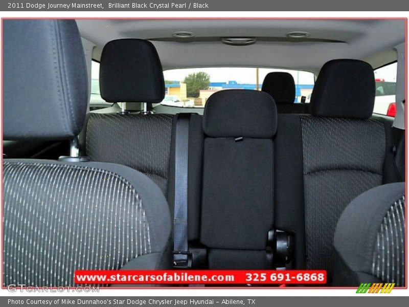 Brilliant Black Crystal Pearl / Black 2011 Dodge Journey Mainstreet