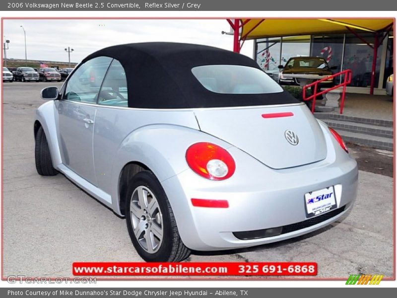 Reflex Silver / Grey 2006 Volkswagen New Beetle 2.5 Convertible