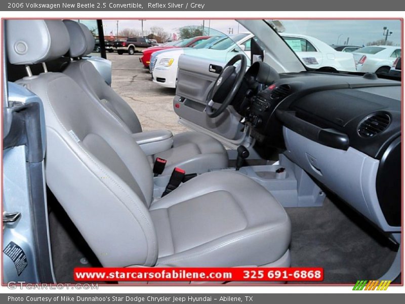 Reflex Silver / Grey 2006 Volkswagen New Beetle 2.5 Convertible