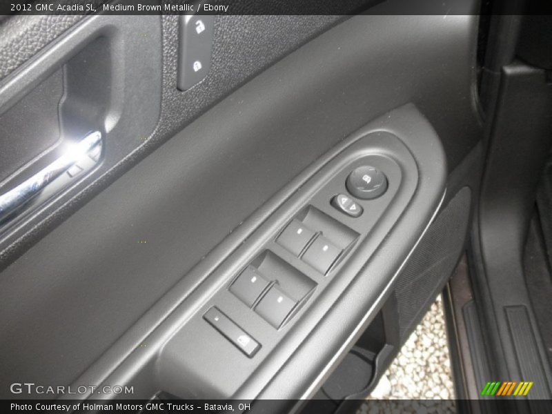 Medium Brown Metallic / Ebony 2012 GMC Acadia SL