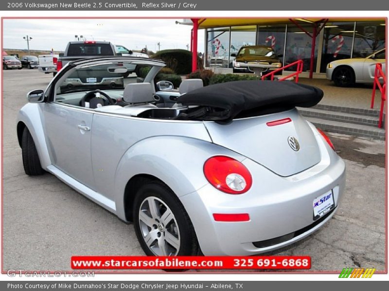 Reflex Silver / Grey 2006 Volkswagen New Beetle 2.5 Convertible