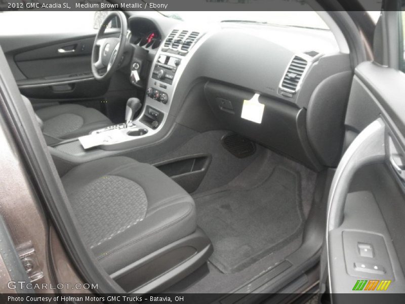 Medium Brown Metallic / Ebony 2012 GMC Acadia SL