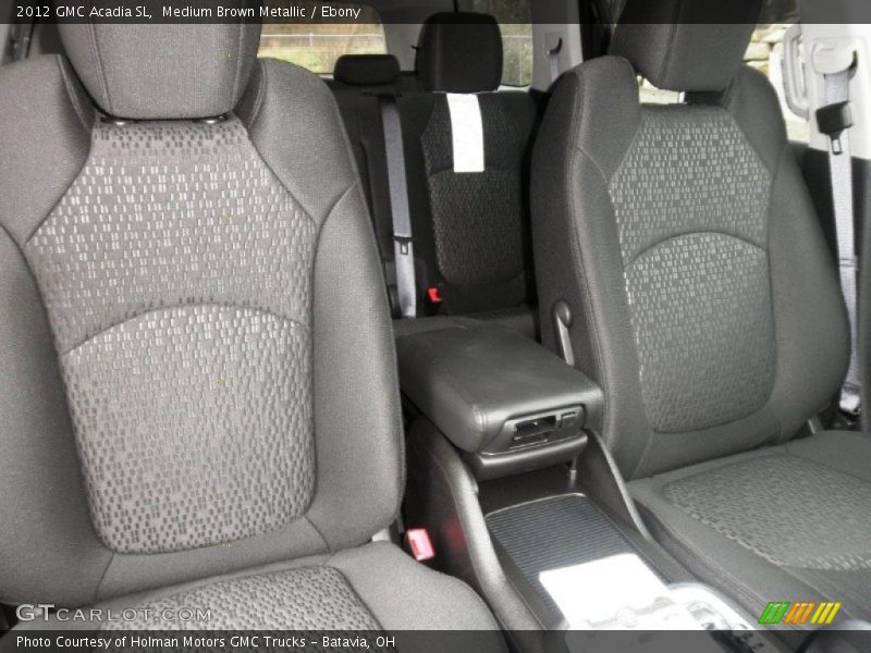  2012 Acadia SL Ebony Interior