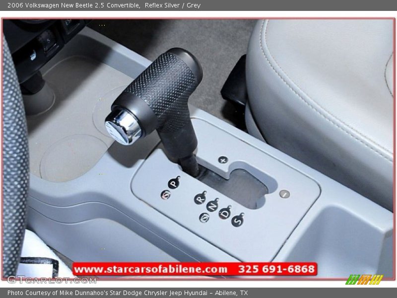 Reflex Silver / Grey 2006 Volkswagen New Beetle 2.5 Convertible