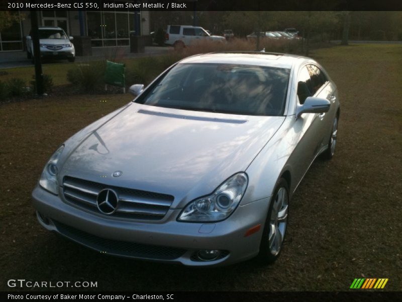 Iridium Silver Metallic / Black 2010 Mercedes-Benz CLS 550