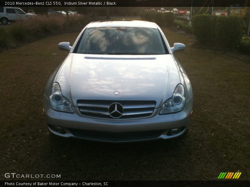 Iridium Silver Metallic / Black 2010 Mercedes-Benz CLS 550