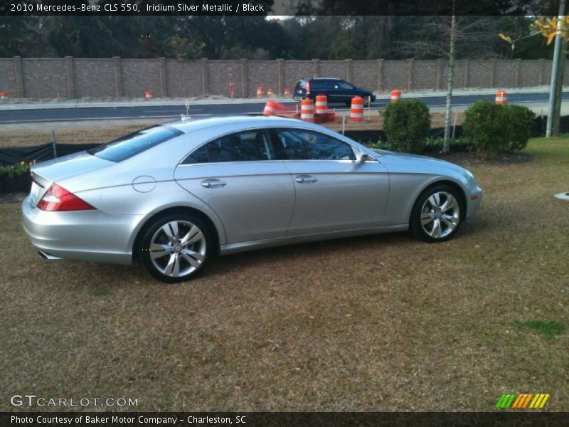 Iridium Silver Metallic / Black 2010 Mercedes-Benz CLS 550