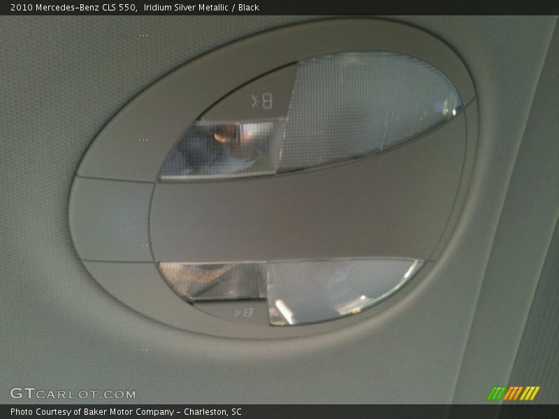 Iridium Silver Metallic / Black 2010 Mercedes-Benz CLS 550