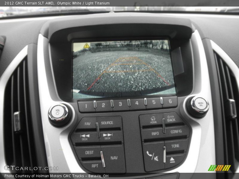 Olympic White / Light Titanium 2012 GMC Terrain SLT AWD